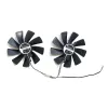 Kuddar för PNY/51RISC GEFORCE RTX 3070 8GB UPRISING DIDEL CARD FAN 100mm GFY10015H12SPA RTX3070 Grafikkortskylningsfläkt