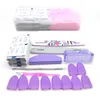 1 Set Nail Polish Remover Manicure Tools Kit For Nail Surface Cleanser UV Gel Nails Tips Pusher Cleaner Manicure Files Tools