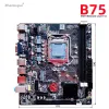 Moderbrädor B75 LGA 1155 Desktop Computer Motherboard Quad Core Intel Core i53470 CPU RAM 8GB 1600MHz DDR3 Memory