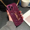 iPhone 15のLuxurys Glitter Designer Phone Case for iPhone 14 Pro Max 15Pro 14Pro 13ProMax 14plus 13 12 11 XR X/XS XSMAXデザイナーグリッターラインストーンダイヤモンド