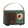 Radio Wireless Retro Speaker Vintage Radio Shaped Wireless Speaker Mini Wireless Speaker Vintage Wireless Connection Stereo Sound