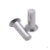 20-100 stcs GB869 M2 M2.5 M3 M4 M5 M6 Countersunk Head Rivets Aluminium Solid Rivet