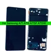 Nieuwe OEM -vervanging voor Samsung Galaxy A71 A715 A715F A715W LCD Display Touch Screen Digitizer -assemblage met frame