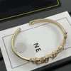 Pulsera de marca de diseñador abertura de brazalete ajustable brazalete de lujo pulseras de plata de oro joyas para mujeres accesorios para bodas de boda regalo