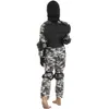 Garçons swat camouflage costume enfants adultes uniformes uniformes de soldat spécial cosplay tenues Carnival Pâques Pourim déguisement