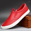 Casual Shoes Spring Autumn Men's Vulcanize Korean Trend Low Soft Bottom Flats andas Lazy Loafer M8136