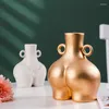 Vases Scandinavian Human Body Vase Ins Ceramic Flower Arrangement Flower Room Ornement Decoration