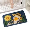 Tappeti tappeti da bagno assorbente bagno assorbente peluche tappeto da doccia anti -slip per asciugatura rapida tappeto da cucina da cucina.