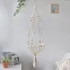 MACRAME CAT AMMOCK ، MACRAME Hanging Swing Cat Dog Bed Bed سلة Home Pet Cat Associory Dog Cat's House Puppy Gift