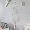 Gran hamaca de gato macrame, macrame colgante columpio gato cesta de cama para perro accesorios para mascota accesorios de gato de perro