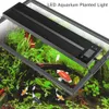 Programma 18inch-24inch/45 cm aquarium led volledig spectrum 24w maanlicht zonsondergang led aquarium plant kweeklamp voor vissentank