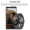 Zegarki LIGE ECG+PPG Bluetooth Call Smart Watch Mężczyźni 2023 Sportowa bransoletka NFC Waterproof Custom Watch Twarz Men Smartwatch na iOS Android