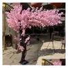 Decorative Flowers Wreaths Artificial Cherry Tree Landing Simation Flower Ornaments3048610 Drop Delivery Home Garden Fest Homefavor Dhnea