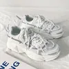 Casual schoenen mannen Koreaanse versie van de trendy student sport sporten heren papa schoen man mannelijke zomer veter up low top hardloop schoeisel