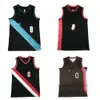 Basketball Jersey Pioneer Youth Men S and Women Sports Viete de loisirs Vêtements d'entraînement Lillard Broidered Shirt Ports Hirt