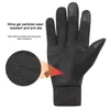 Guantes de equitación para hombres Pantalla táctil de invierno para hombres Guante de esquí a prueba de viento, cálido e impermeable.