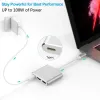 Stations 3in1 Type C tot HDMI 4K USB3.0 5GBPS PD Opladen voor laptop MacBook PC Telefoonschakelaar Dex Dock USB C Docking Station USBC Hubs