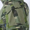 Les vêtements militaires de l'homme établissent des uniformes tactiques BDU combat combat combat camouflage t-shirts à manches longues pantalon de travail de fret