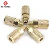 1/4" NPT Male Plug Air Hose Connector Quick Pneumatic Fitting Industrial Air-operated Tool Compressor Set Solid Brass New