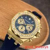 Spännande AP Wrist Watch Royal Oak Offshore Series 26231BA Limited Edition Womens Folding Buckle Fashion Leisure Business Sports Machinery Watch