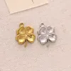 ペンダントネックレス3pcs/lot gast lackチャームステンレススチールクローバーペンダントアクセサリージュエリー製造用品Diyブレスレットネックレスクラフト240410