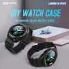 Sikai 2021 Hülle für Samsung Galaxy Watch 3 45 mm TPU -Shell -Beschützer -Abdeckbandband -Armband -Ladegerät für Galaxy Watch3 45mm