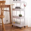 Küche Aufbewahrungskorb Cart Roller Rack Garage Organizing Tablett für Küchen Obst Gemüse Korb Rack Lagerbehälter Regale Regale