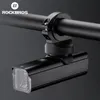 Luz de bicicleta Rockbros com GoPro IGS Holder 1000 Lumin Lumin Light 4500mAh Tipo de carregamento de bicicleta à prova d'água à prova d'água