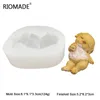 3D Dog Silicone Molds 6 Modeling Puppy Mousse Cake Molds Chocolate Sugar Fondant Cake Decorating Tools Plaster Clay Mould