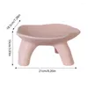 Storage Boxes Jewelry Holder Tray Portable Dish Display Plate Ceramic Stool Shapes Organizer Earring Ring