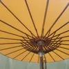 Regenschirme 24 Rippen Traditionelle pagodenförmige winddichte japanische Sonnenschild -Garten -Parasol im Freien im Freien im Freien