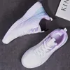 Lässige Schuhe farbenfrohe Frauen große Größe 41 42 Laufen Sneakers Leichte weibliche Jogging Bequeme Fitness