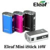 eleaf mini istick Kit 7 Colors 1050mAh بطارية مدمجة 10W Max Max Eupction Voltage Mod مع موصل EGO Cable Cable USB