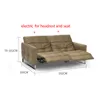 electric recliner relax theater living room Sofa bed 2 seat functional genuine leather couch Nordic Cinema door to door delivery