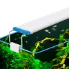 90-260V Aquarium LED Light Super Slim Fish Tank Aquatic Plant Landscape Growing Lighting Bright Clip Lamp 18-71cm för fiskbehållare