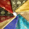 50*90 cm Vintage chiński w stylu chiński Brocad Satin Jacquard Fabricdiy Ręcznie robiono patchwork satynowy tkanina do szycia kimono cheongsam