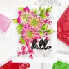 2022 NYA METAL Cutting Dies Stamps Set Blighter Days Flowers Stencils Hot Foil Scrapbooking Diary Decora Handmased DIY Presentkort