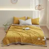 Blankets Breathable Thin Quilt Blanket Soft Quilt Blanket Comfortable Lightweight Summer Sofa Quilt Bed Cover for Hot Sleepers