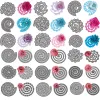 3D Spiral Blume Girland Metall Schneiden stirbt für DIY Scrapbooking Album Dekorative Handwerksdämpfer Papierkarten machen 2021 Neu