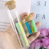 12pcs bijoux emballage Appareil Test Tube Festival Festival Cradons artisanat Viaux réutilisables Hyaline Vitreous Ornaments Bottle Glass Flacs