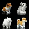 Cine Lifele -Ceca Terrier Doll Shiba Inu Collie Samoyed Model Miniatura Miniatura SCHNAUZER DOG PLUSH giocattoli