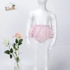 Été pour bébés filles Bloors Newborn Diaper couvre-pantalon bébé avec des ébouleurs 0-3 ans pour enfants shorts basses basses