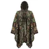 Sniper jaktkläder 3D kamouflage airsoft ghillie passar män militär taktisk skytte krigsspel fågelskådande jacka byxor