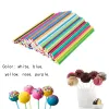 50pcs/bag 1bag colorful cake sticks lollipop paper sticks 10cm / 11.5cm / 15cm biscuit chocolate candy stick