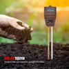 3 sur 1 Humidité du sol Sunlight PHeter Tester Plantes Humidité Mesure du jardin Fleur Fleur Hydroponic Garden Tool