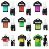 Mens Scott Team Cycling Cycling Jersey Bib Shorts Conjunto de bicicleta de corrida de corrida respirável Roupas de bicicleta MTB de manga curta Y21032213239W