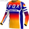 Chemises cyclables sur les hommes en downhill Jersey Camiseta Bat Motocross Jersey Mountain Bike Shirt Enduro Jersey Enduro Camisas Ciclismo Y240410