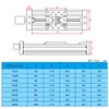 CNC Z-AXIS VIS 3D IMPRIMANCE Z-AXIS NEMA23 57 MOTEUR STEPUR DIY C-PORD CNC Tableau coulissant 300 mm 350 mm 400 mm