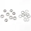 200 Sets Inner Diameter 8 MM Metal Eyelets Shoe Box Holes Canopy Cloth Drawstring Silver Rivet Buckle