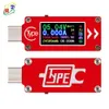 RD TC64 Type-C Couleur LCD LCD Voltmètre Ammeter Tension Curvure Multimètre Batterie PD Banque d'alimentation PD Tester USB